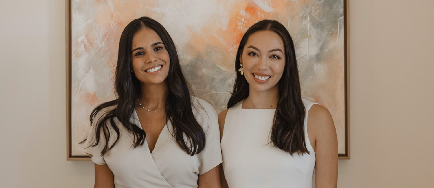 We are Sara and Mariana, both doctors.